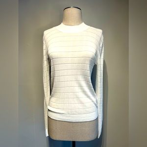 Dressy crew neck sweater